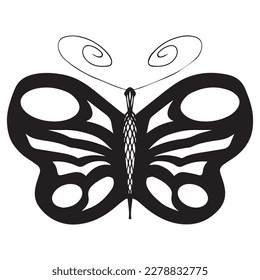 butterfly graphic design vector illustration,art tattoo sketch,hand draw,print use