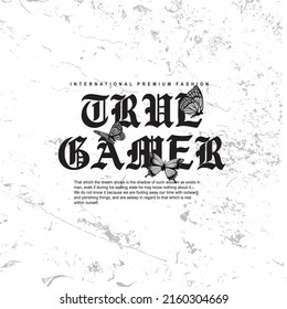 BUTTERFLY GRAPHICS WITH OLD ENGLISH FONT AND GRUNGE BACKGROUND