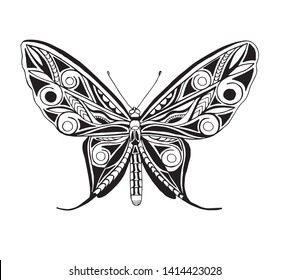 Butterfly graphics, suitable for illustrations
