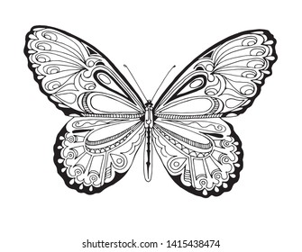Butterfly graphics, suitable for illustrations, and for further work with her.