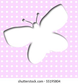 butterfly greeting card