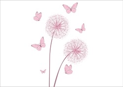 BUTTERFLY HAND DRAWN DESIGN VECTOR HAND DRAWN