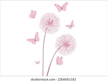 BUTTERFLY HAND DRAWN DESIGN VECTOR HAND DRAWN