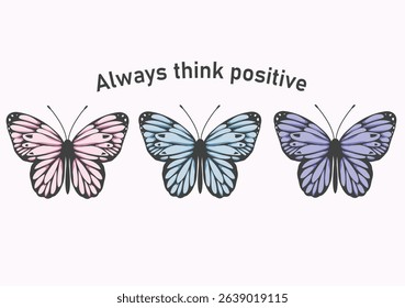 butterfly hand drawn vector design 
