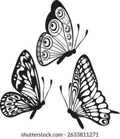A Butterfly has two antennae.