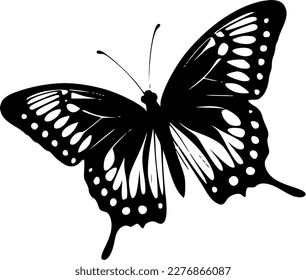 Butterfly - High Quality Vector Logo - Vector illustration ideal for T-shirt graphic