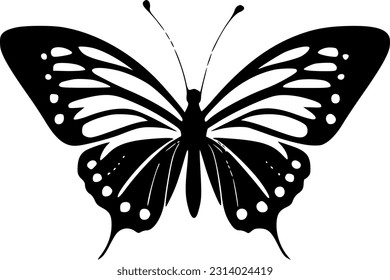 Butterfly - High Quality Vector Logo - Vector illustration ideal for T-shirt graphic