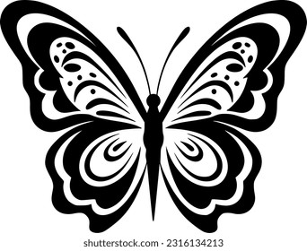 Butterfly - High Quality Vector Logo - Vector illustration ideal for T-shirt graphic