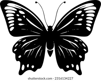 Butterfly - High Quality Vector Logo - Vector illustration ideal for T-shirt graphic