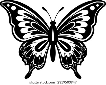 Butterfly - High Quality Vector Logo - Vector illustration ideal for T-shirt graphic