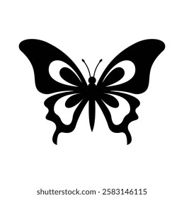 butterfly icon 1 vector design