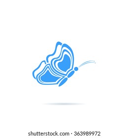Butterfly icon.