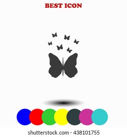 Butterfly icon.