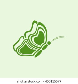 Butterfly icon.
