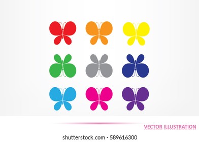 butterfly icon.