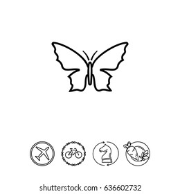 Butterfly icon