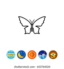 Butterfly icon