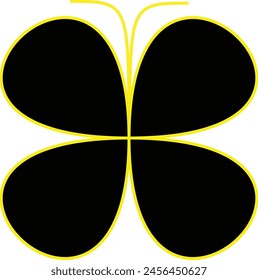 butterfly icon by use illustration