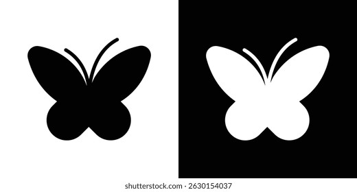 Butterfly icon concept, vector illustration