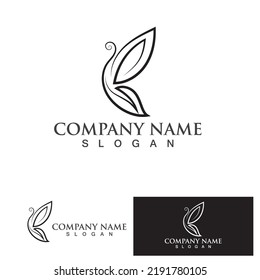  Butterfly icon design logo vector