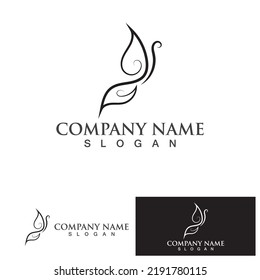  Butterfly icon design logo vector