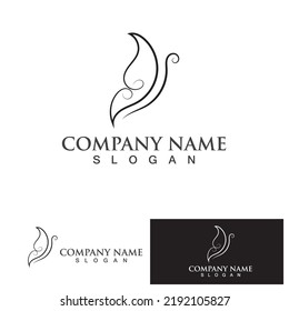  Butterfly icon design logo vector