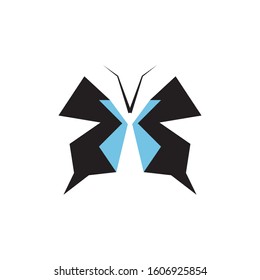 Butterfly icon design template vector isolated illustration
