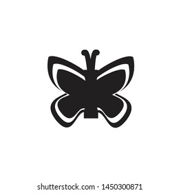 BUTTERFLY ICON DESIGN , VECTOR EPS10