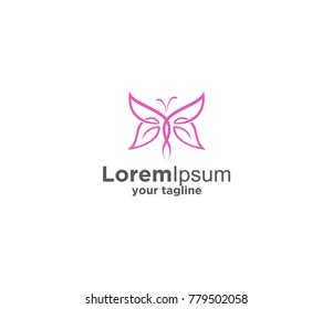 Butterfly icon, design vector eps.10
