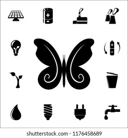 butterfly icon. Ecology icons universal set for web and mobile