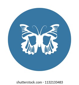butterfly icon. Element of insect icons for mobile concept and web apps. Badge style butterfly icon can be used for web and mobile apps