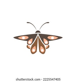 butterfly icon illustration design vector