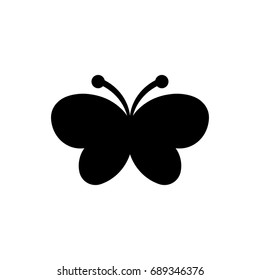 Butterfly icon illustration isolated vector sign symbol