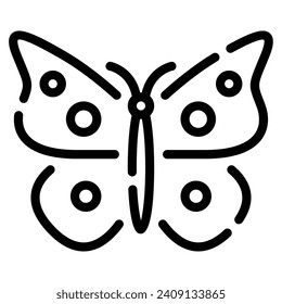 Butterfly Icon Illustration for web, app, infographic, etc