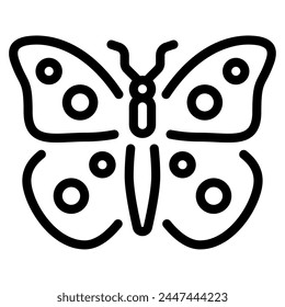 Butterfly Icon Illustration, for web, app, infographic, etc