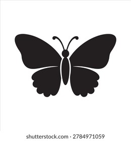 Butterfly Icon, Insect Wings Vector Illustration