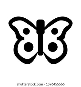 butterfly icon isolated sign symbol vector illustration - high quality black style vector icons

