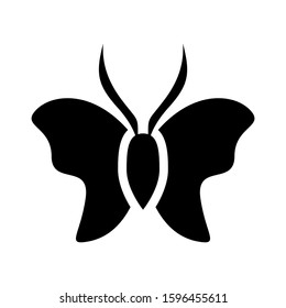 butterfly icon isolated sign symbol vector illustration - high quality black style vector icons
