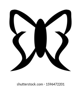 butterfly icon isolated sign symbol vector illustration - high quality black style vector icons
