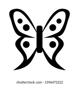 butterfly icon isolated sign symbol vector illustration - high quality black style vector icons
