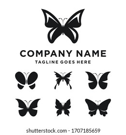 butterfly icon isolated sign symbol vector illustration - Collection of high quality black style vector icons