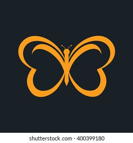 Butterfly icon, Butterfly logo