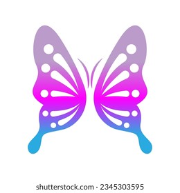 Icono de mariposa ilustración de diseño