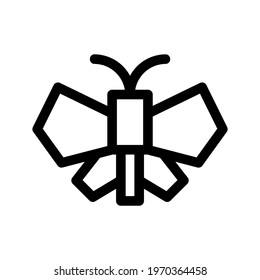butterfly icon or logo isolated sign symbol vector illustration - high quality black style vector icons
