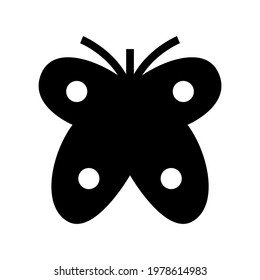 butterfly icon or logo isolated sign symbol vector illustration - high quality black style vector icons
