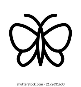 butterfly icon or logo isolated sign symbol vector illustration - high quality black style vector icons
