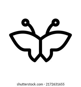 butterfly icon or logo isolated sign symbol vector illustration - high quality black style vector icons
