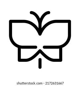 butterfly icon or logo isolated sign symbol vector illustration - high quality black style vector icons
