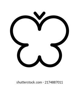 butterfly icon or logo isolated sign symbol vector illustration - high quality black style vector icons
