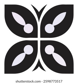 butterfly icon logo using t-shirt